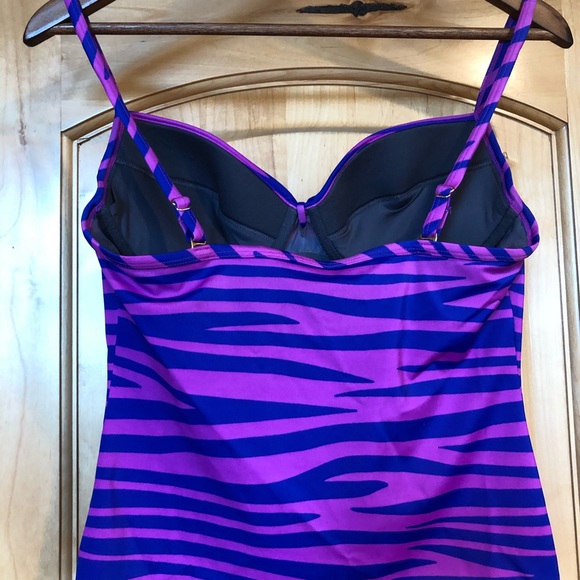 Victoria’s Secret Purple Tankini Bathing Swim Top - Picture 3 of 8